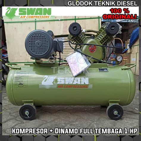 Jual Swan Air Compressor Hp Dinamo Motor Listrik Kompresor Angin