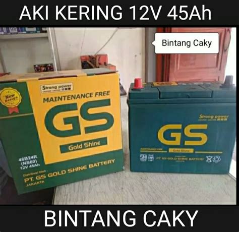 Aki Kering Gs Gold Shine Ns Ns L Ns Ls Aki Mobil Avanza Xenia