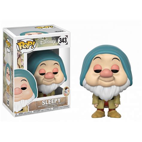 Figurine Sleepy Blanche Neige Et Les Sept Nains Funko Pop Disney