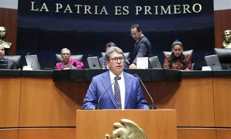 Adelanta Ricardo Monreal Que Buscará Consensos Para Aprobar