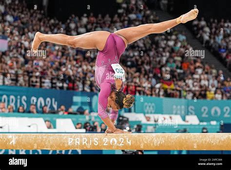 Rebeca Andrade Of Brazil Artistic Gymnastics Women S Balance Beam