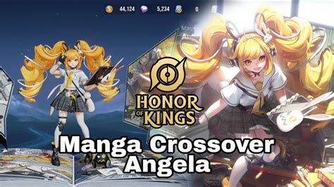 Manga Crossover Angela Honor Of Kings YouTube