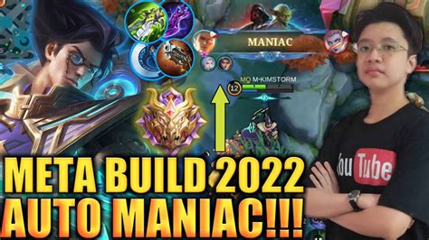 TOP GLOBAL NATAN BUILD 2022 AUTO MANIAC MYTHIC RANK GAMEPLAY