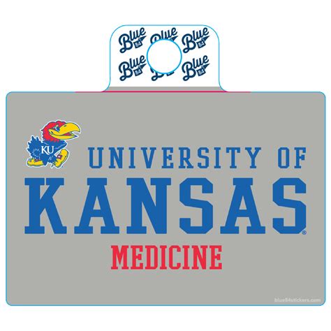 KU School of Medicine Sticker