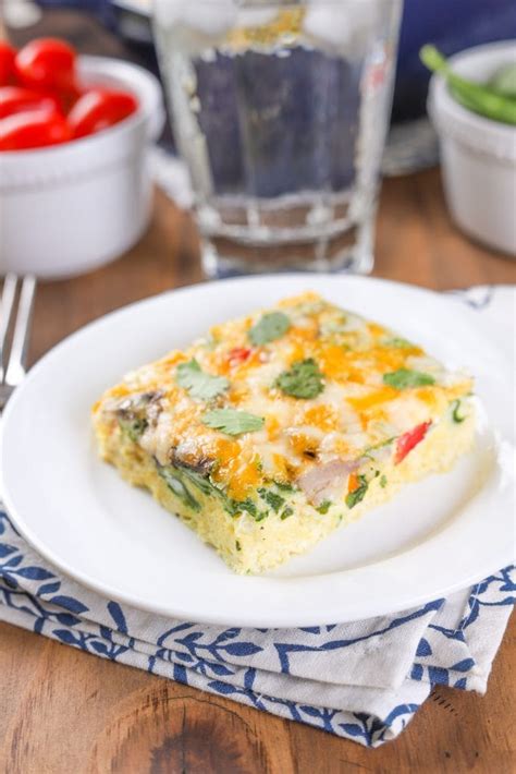 Easy Vegetable Egg Bake A Kitchen Addiction