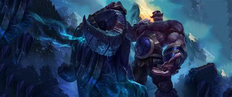 Braum In Action Stunning Hd Wallpaper From League Of Legends