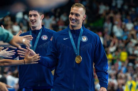 Caeleb Dressel Wins His Th Olympic Gold Medal Tying For Th Most In