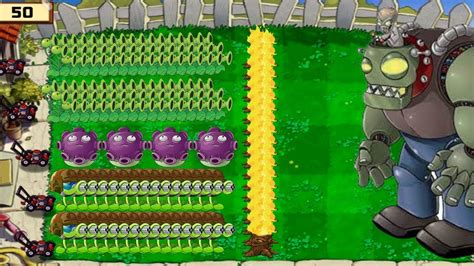 Plants Vs Zombies Threepeater X Gatling Pea Vs Dr Zomboss X Giga Gargantuar X Zombie Youtube