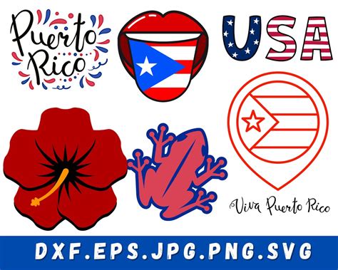 Puerto Rico Svg Png Puerto Rico Svg Bundle Puerto Rico Flag Svg