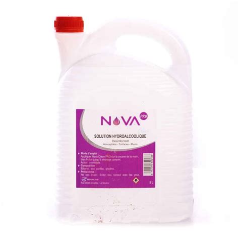 Nova Solution Hydroalcoolique D Sinfectante Medshop Tunisie