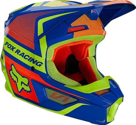 Moto Fox Caete - FOX V1 Oktiv Capacete de Motocross Juvenil - melhores preços FC-Moto