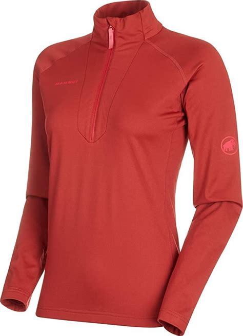 Mammut Damen Snow Half Zip Pull Midlayerpullover Laufshirt