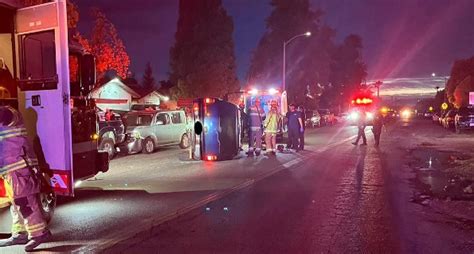 Driver Pinned After 3 Car Crash In Madera Police Say Cbs47 And Ksee24 News From