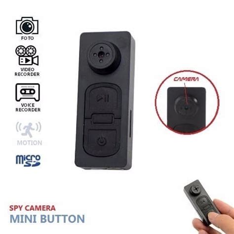 Jual Spy Camera Mini Button Kamera Pengintai Kancing Baju Shopee