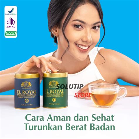 Jual El Royal Premium Herbal Tea Teh Herbal Untuk Kesehatan Paket