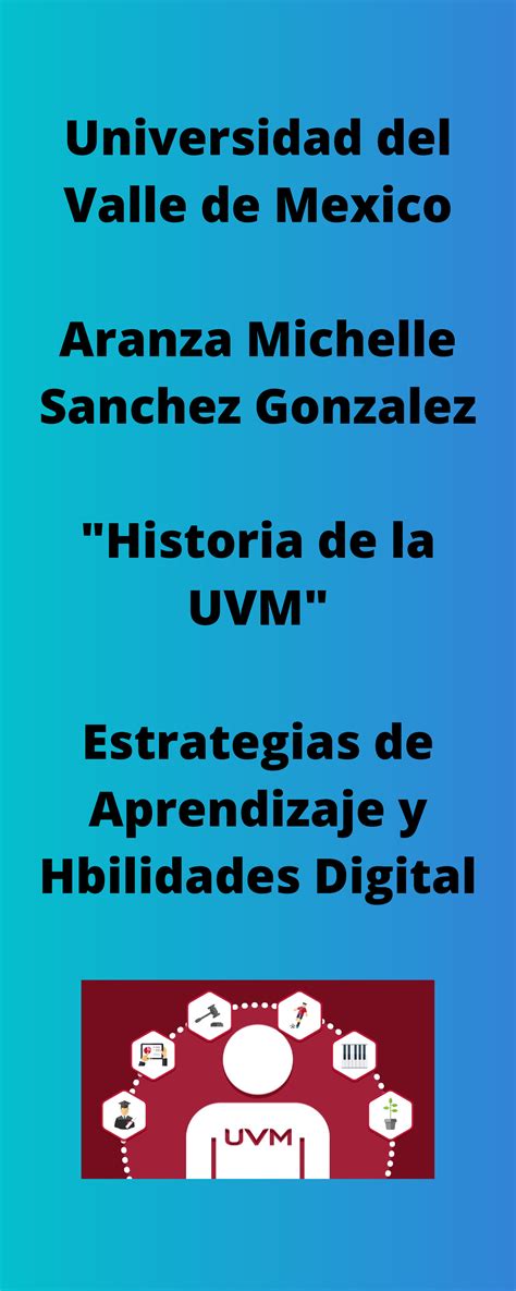 A3 Historia Uvm Estrategias De Aprendizaje Y Habilidades Digitales