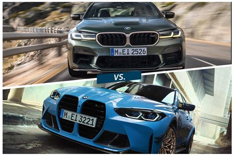 Compared: 2023 BMW M3 vs. 2023 BMW M5 | Capital One Auto Navigator