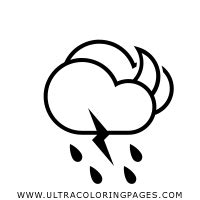 Dibujo De Tormenta Para Colorear Ultra Coloring Pages