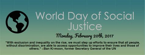 World Day of Social Justice – CCNY&theUN