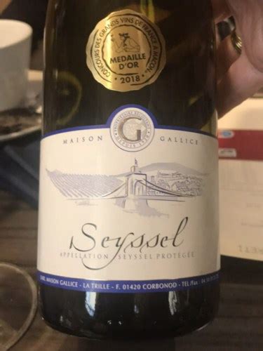 Maison Gallice Seyssel Blanc Vivino Us