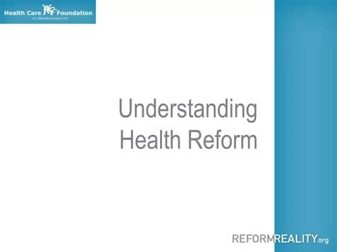 Ppt Understanding Health Reform Powerpoint Presentation Free