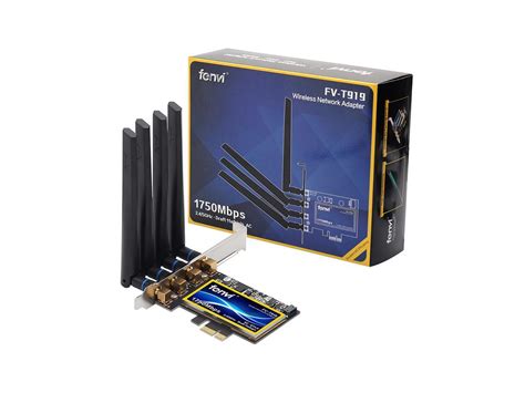 Fenvi Fv T Hackintosh Mbps Pci E Wifi Adapter Newegg