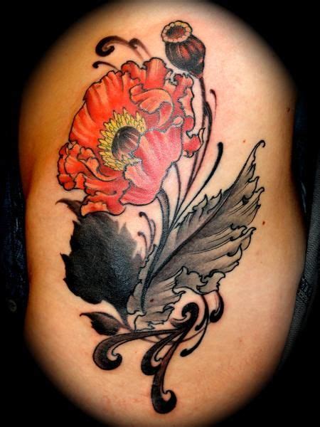 Beautiful Poppy Poppies Tattoo Poppy Flower Tattoo Traditional Poppy Tattoo