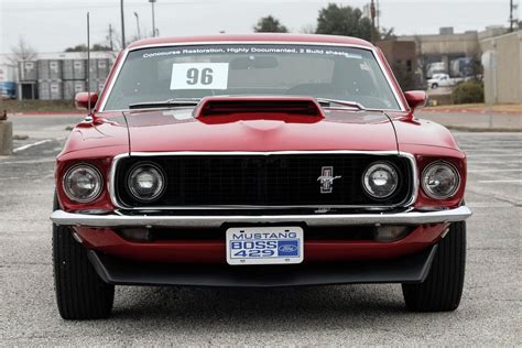 This Candy Apple Red Ford Mustang Boss 429 Is The Embodiment Of All Things Cool Autoevolution