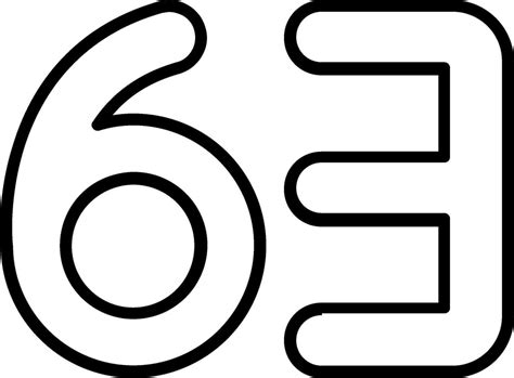 sixty   icon  vector art  vecteezy