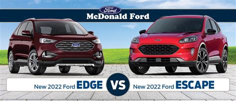 2022 Ford Edge vs. Escape | Interior, Performance, Technology