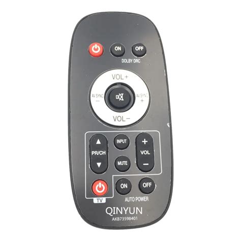 Control Remoto Para Lg Akb Barra De Sonido De Cine En Casa