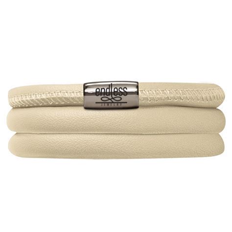 Endless Jewelry Bracelet Nude Triple 7 5