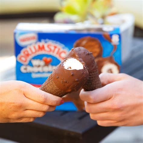 chocolate ice cream lovers rejoice  drumstick  love chocolate