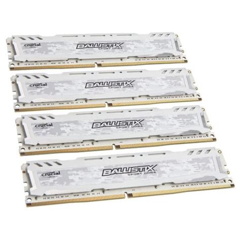 Crucial Ballistix Sport Lt Series Weiß Ddr4 3000 Cl15 64 Gb 0