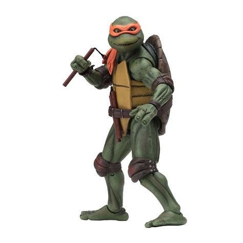 Michelangelo Figurine Les Tortues Ninja Tmnt Neca Cm Kingdom Figurine