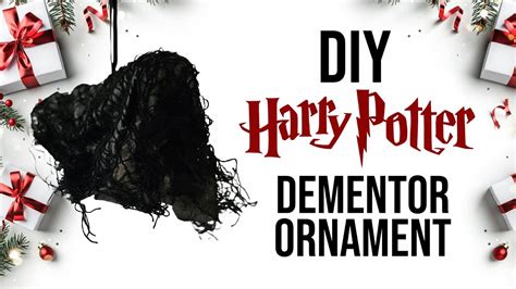 Easy Diy Harry Potter Dementor Christmas Ornament Youtube