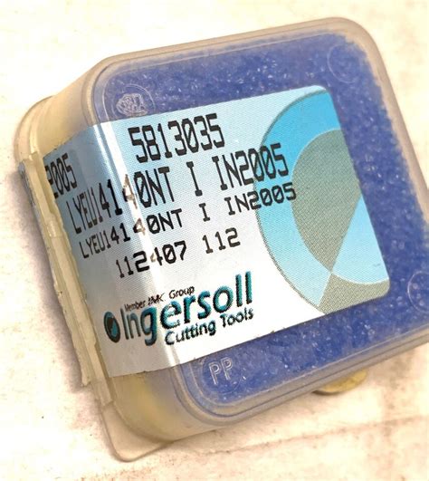 INGERSOLL Carbide Thread Inserts LYEU14140NT I IN2005 Qty 2 NEW