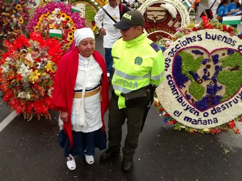 Policía Nacional garantiza la seguridad en la feria de las flores de