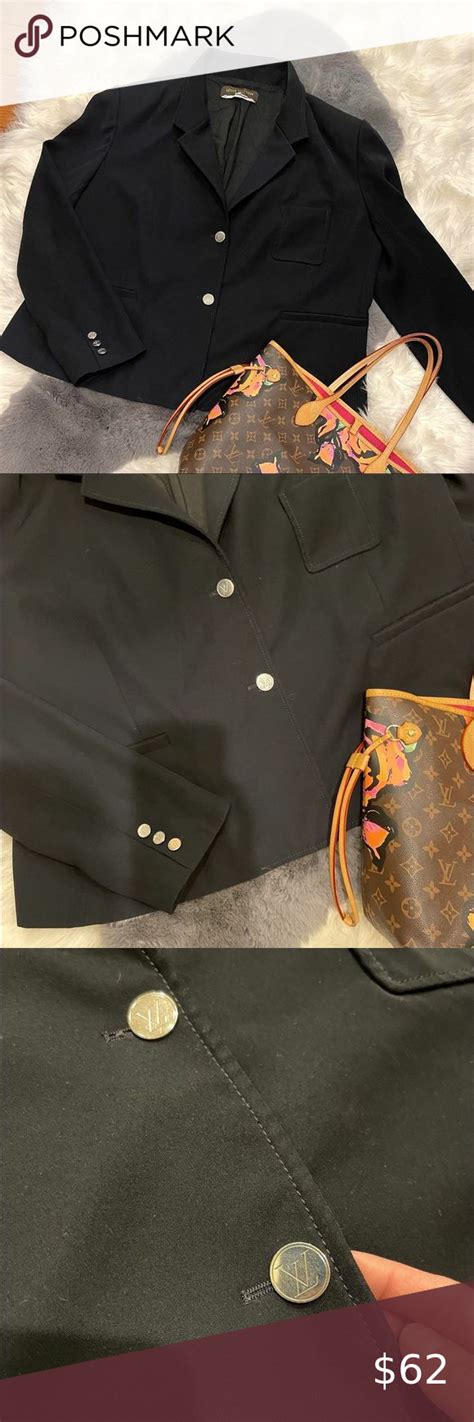 Louis Vuitton Uniformes Navy Blazer