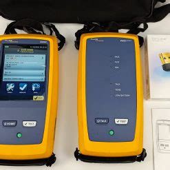 Fluke Networks Dsx Ghz Wi Fi Enabled Cat Cableanalyzer