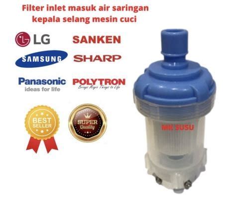 Jual Saringan Filter Selang Inlet Masuk Air Mesin Cuci Lg Polytron Di