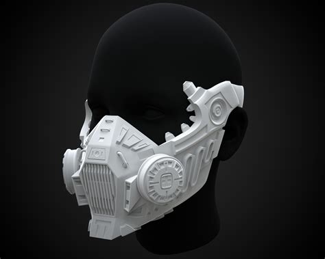 Riccardo Casetta Sci Fi Mask Concept Design