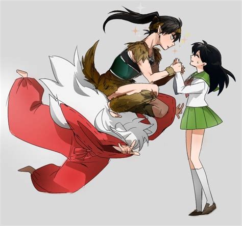 Koga X Kagame Poor Inuyasha Lol Inuyasha Inuyasha Dibujos Anime