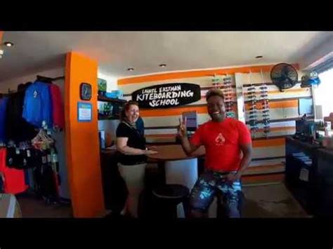 Lek Laurel Eastman Kiteboarding School Cabarete Youtube