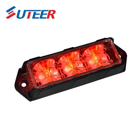 Red Blue Dual Color Feniex Emergency Vehicle Led Strobe Warning Light