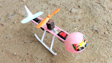 How To Make Plastic Chamach Helicopter Tai Tonic Toy Helicopter Ka