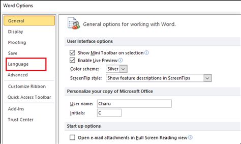 How To Change Language In Microsoft Word Document Javatpoint