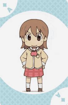 Yuuko Aioi Nichijou Yuuko Aioi Nichijou Falls Discover Share GIFs