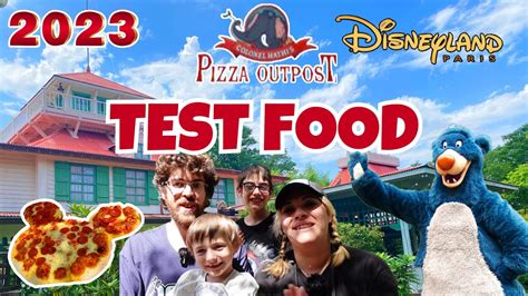 Colonel Hathi S Pizza Outpost A Disneyland Paris Test Food Youtube