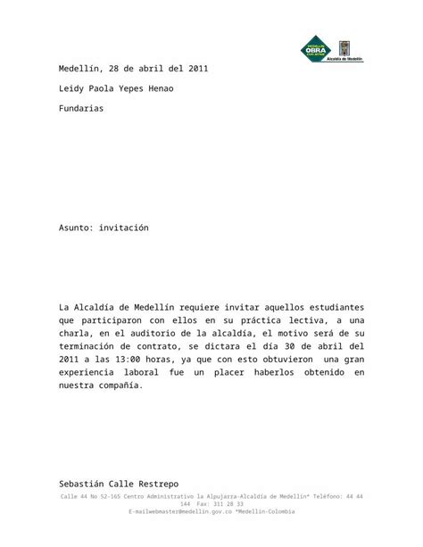 Docx Carta Alcaldia De Medellin Dokumen Tips